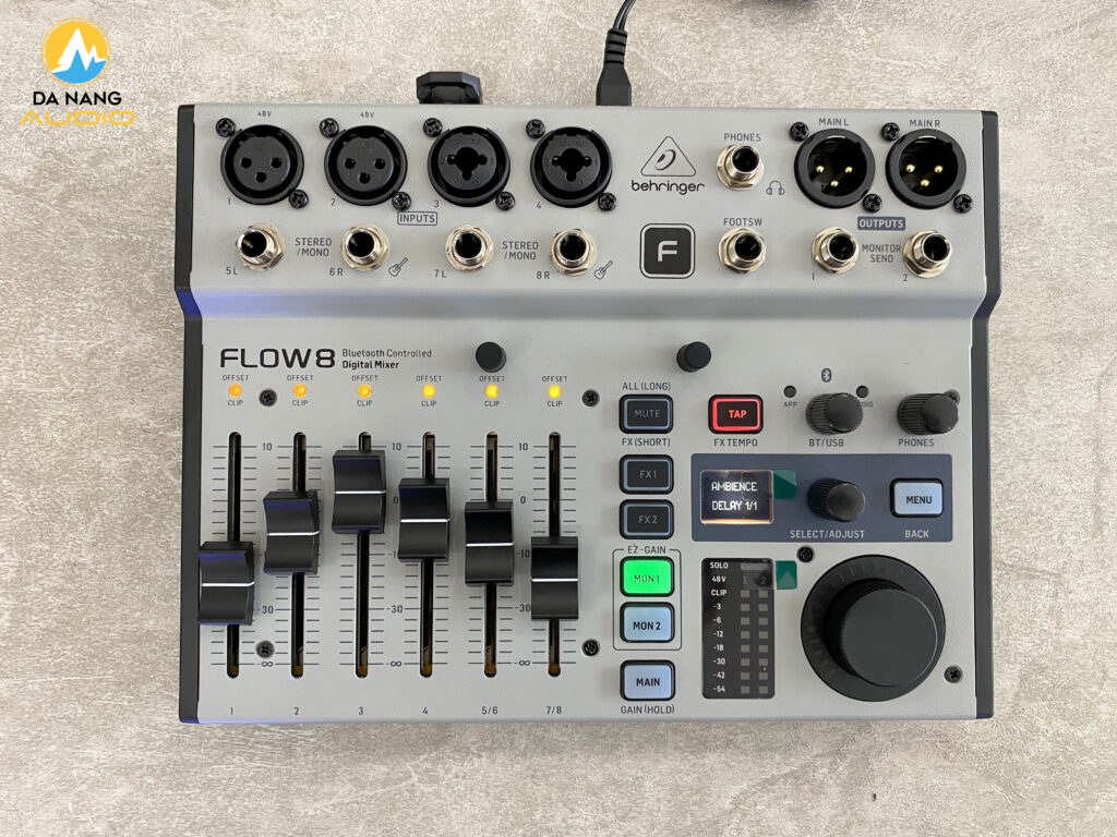 Mixer Digital Behringer FLOW 8 Đà Nẵng Audio