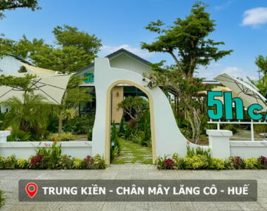 Dự án lắp đặt âm thanh quán cafe 5H Cà Phê tại Lăng Cô Huế-1