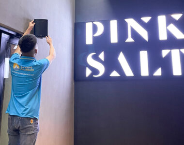 Dự án lắp đặt âm thanh nhà hàng Pink Salt Restaurant-1